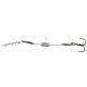 Fox Rage Ti Pro Harness Single 15 – 20 cm Single - Size 1 - 6 Gr