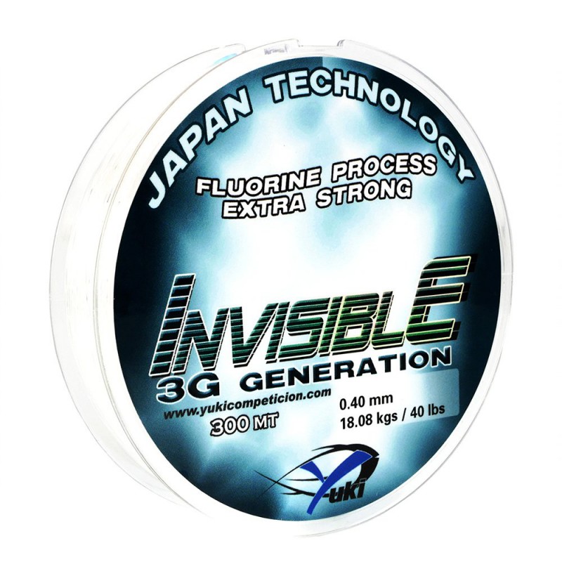 Yuki Invisible 3G Fluo Coated Nylon 0.26 mm