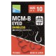 Preston MCM-B Eyed Barbless Hook Size 8