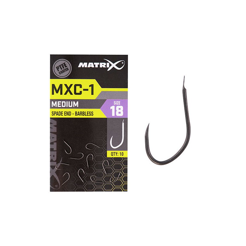 Matrix MXC-1 Medium Spade End Barbless Size 18