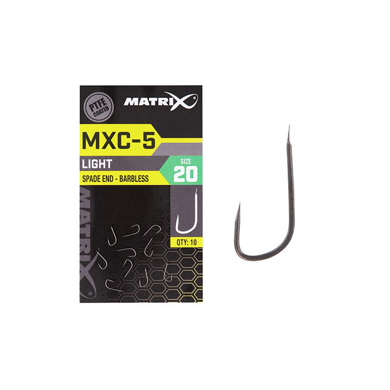 Matrix MXC-5 Light Spade End Barbless Size 18