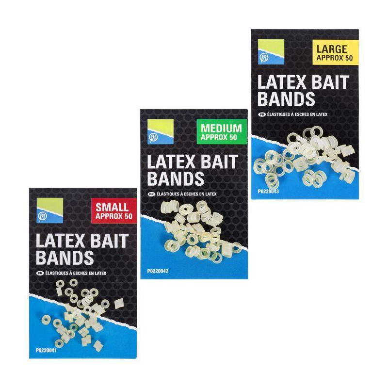 Preston Latex Bait Bands Medium