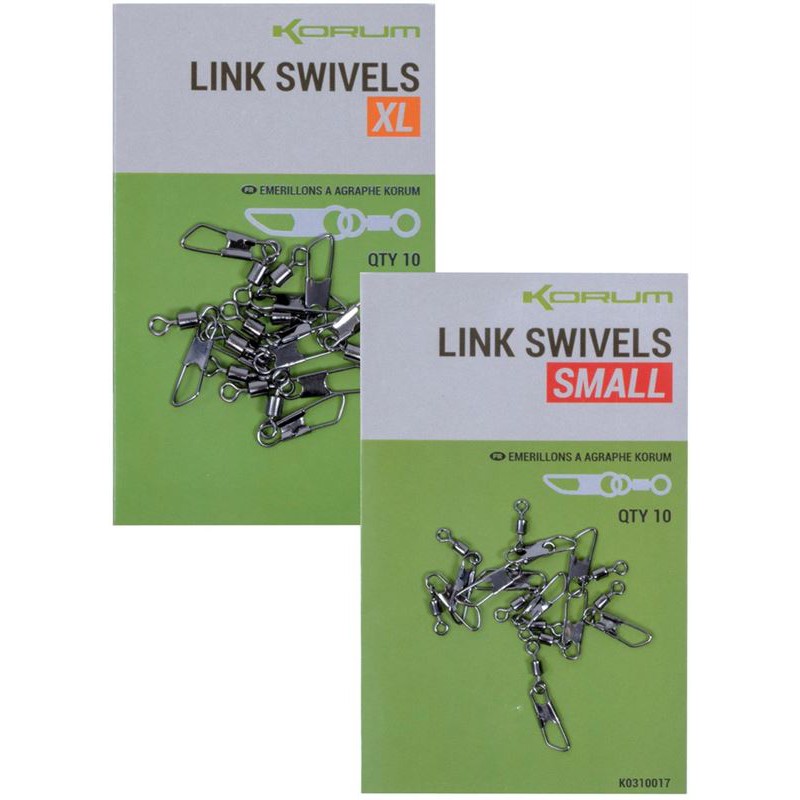 Korum Link Swivels Small