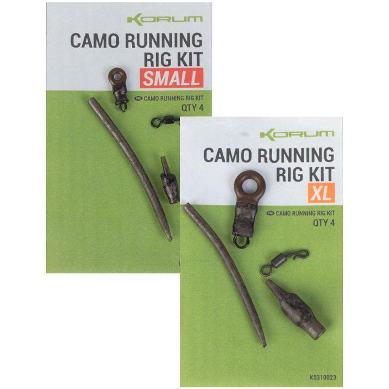 Korum Camo Running Rig Kits Small