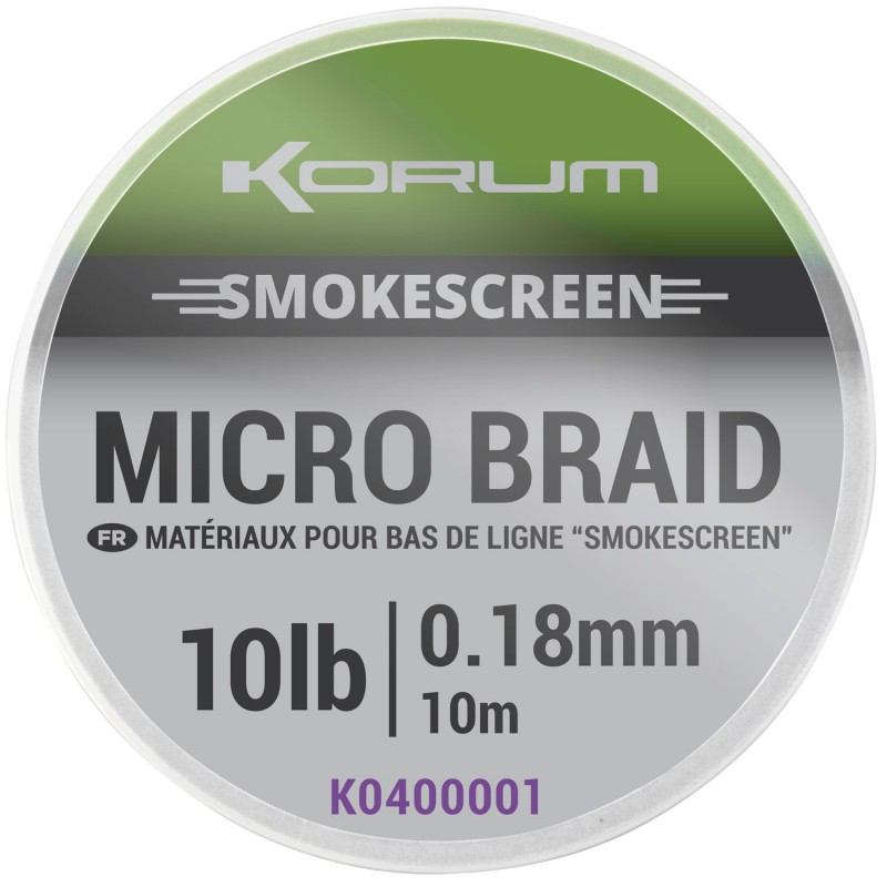 Korum Smokescreen Micro Braid 0.18 mm